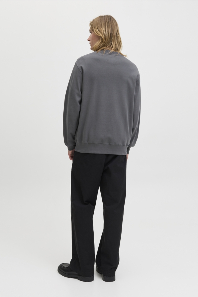 JPRBLACHAD BRANDING SWEAT CREW NECK 12261386 VOLCANIC ASH